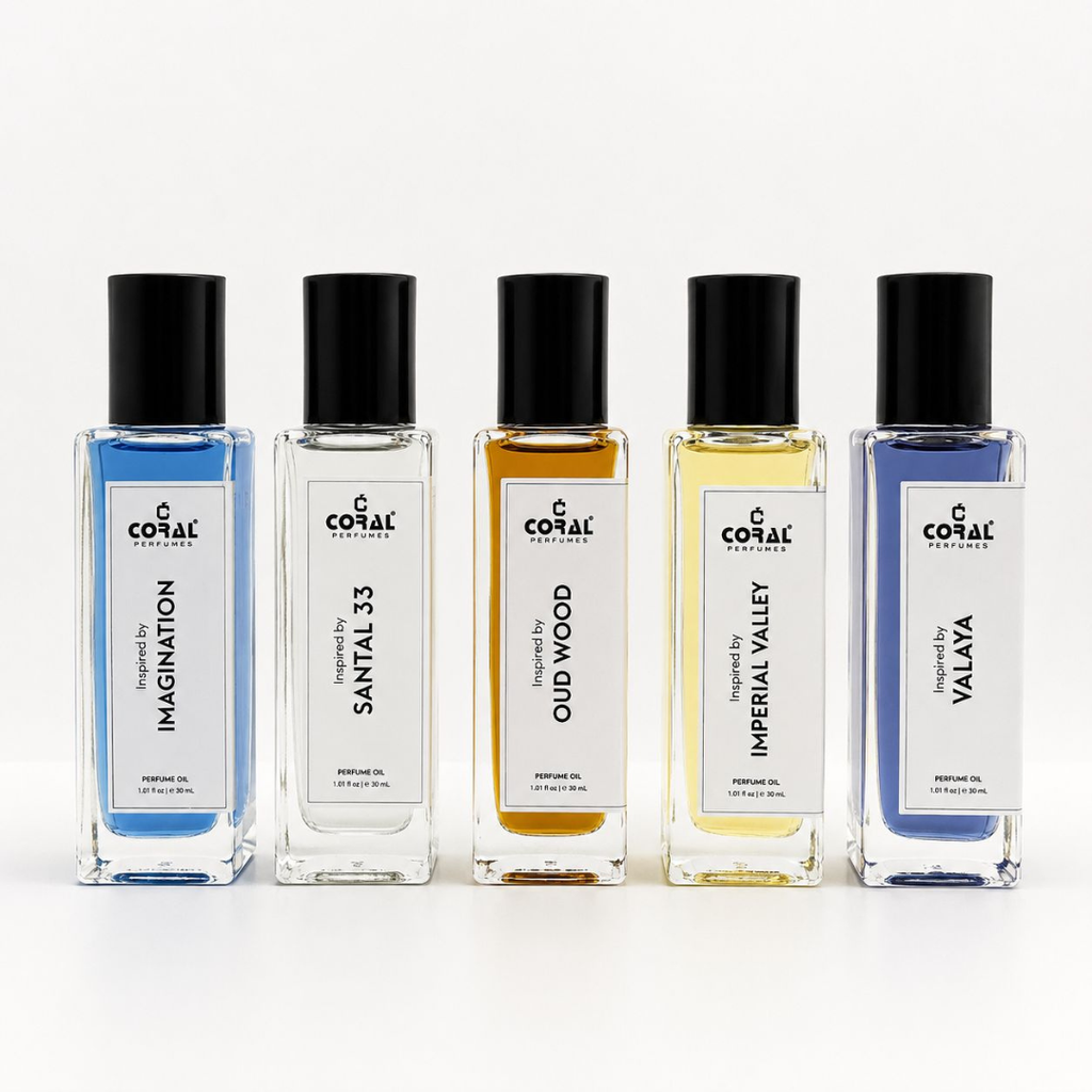 Premium Oil Combo - 30ml x 5 Perfume Oils Set