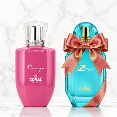 Coral Omega For Women EDP 100ML + FREE Zing EDP 100 ml