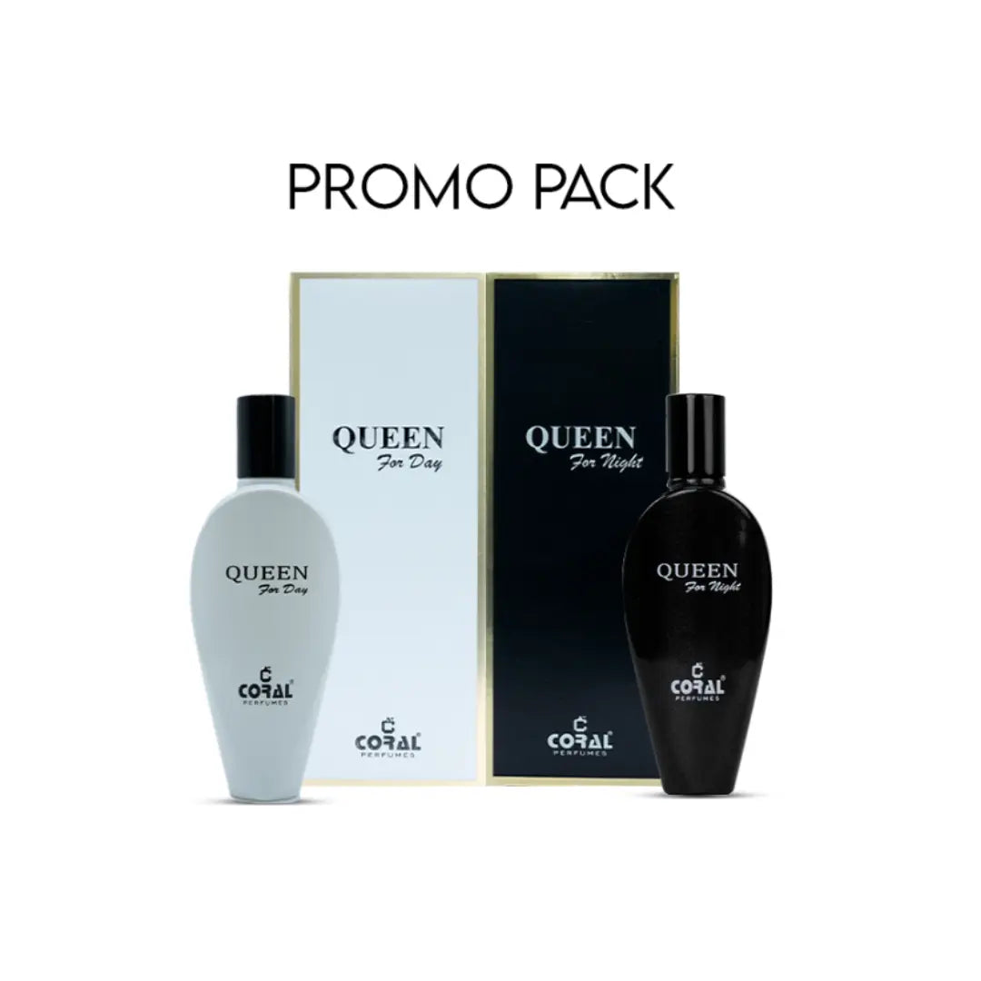 Queen For Day & Night For Women Eau De Parfum 50Ml x 2 Promo Pack Set