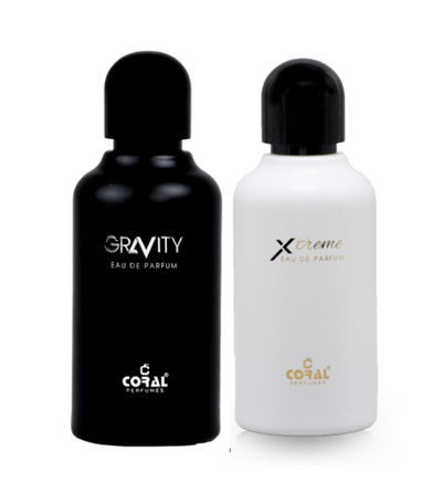 Coral Gravity & Xtreme For Unisex EDP Set – 2×100ml