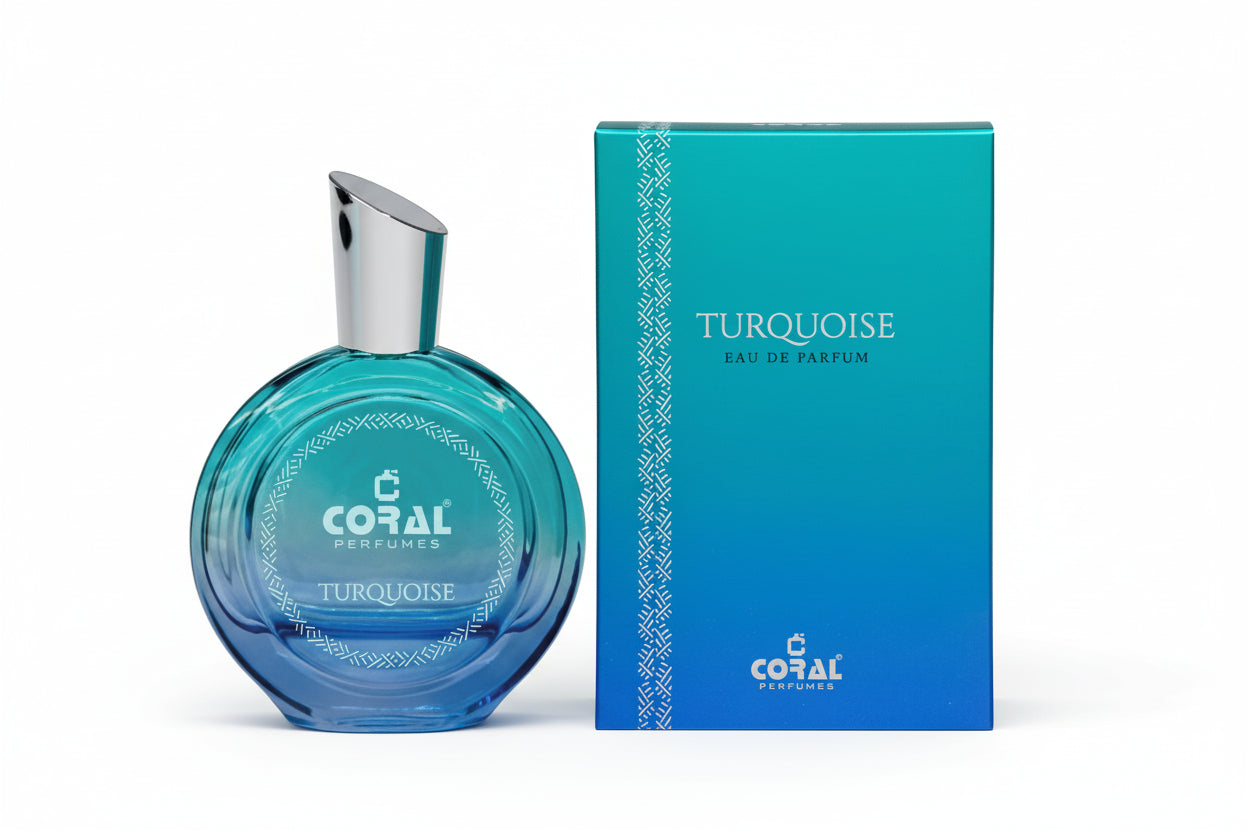 Coral Aquamarine, Velour, Mauve & Turquoise Unisex EDP Collection - 4 x 100ml