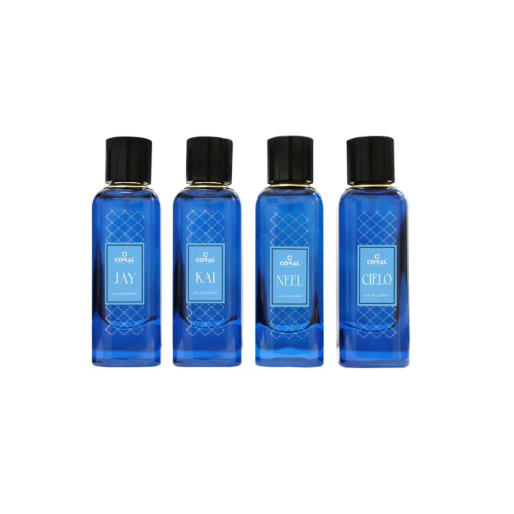 Coral Exquisite Homme Collection EDP Gift Set for Men – 4 × 45ml