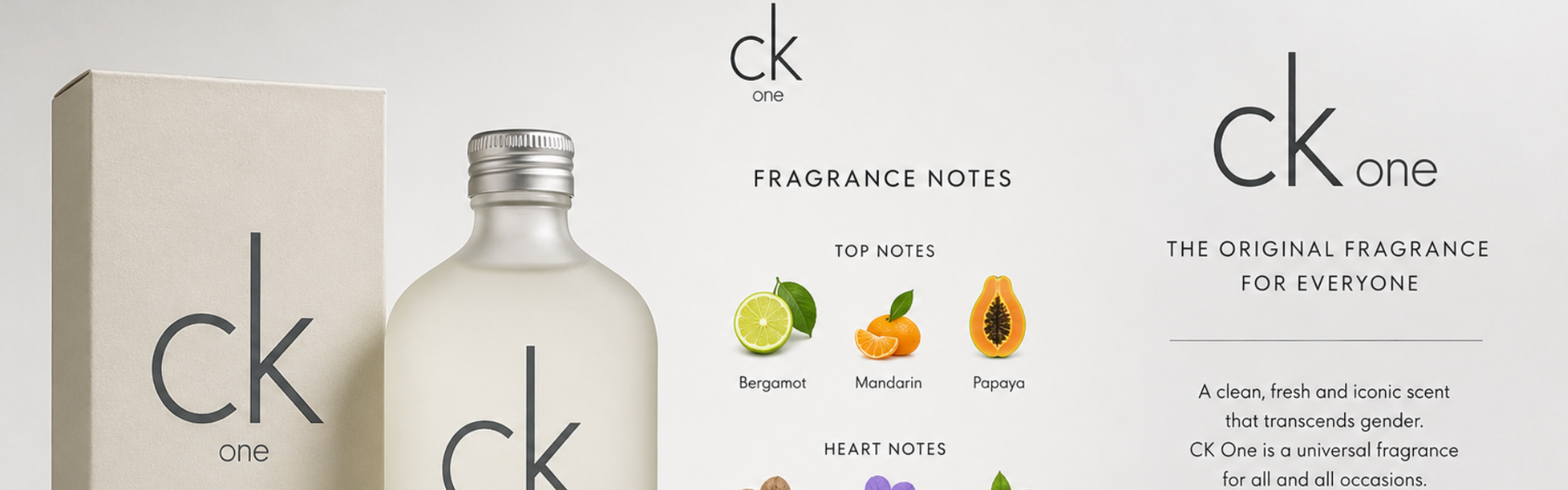 CK One For Unisex EDT 100ml