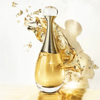 Dior J’adore Eau de Parfum for women, 100ML bottle with elegant design, displayed on a neutral background.