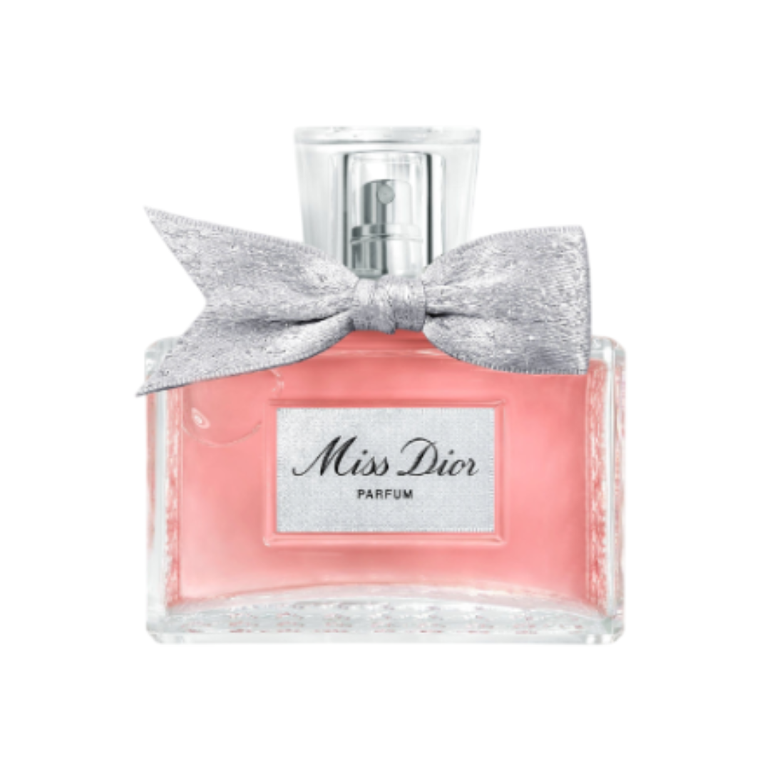 Dior Miss Dior Women’s 80ml perfume bottle with elegant floral design, showcasing the luxurious fragrance packaging.