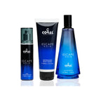 Coral Escape Noir Gift Set for Men – 100 ml EDP + 100 ml Fragrance Mist + 100 ml Body Wash
