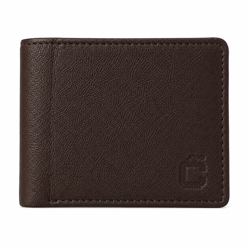 CORAL GENTS BROWN WALLET CR 667 9004
