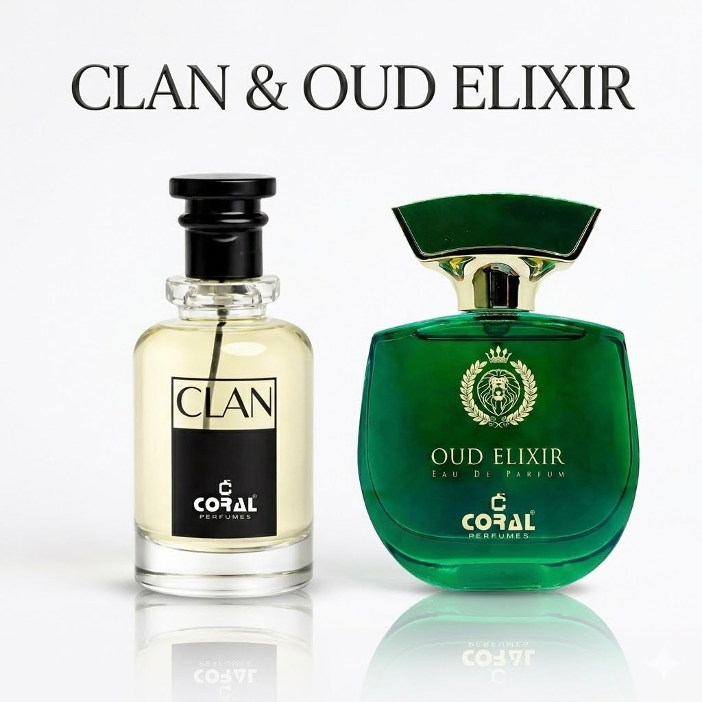 Coral Clan Parfum & Oud Elixir Perfume Combo Set