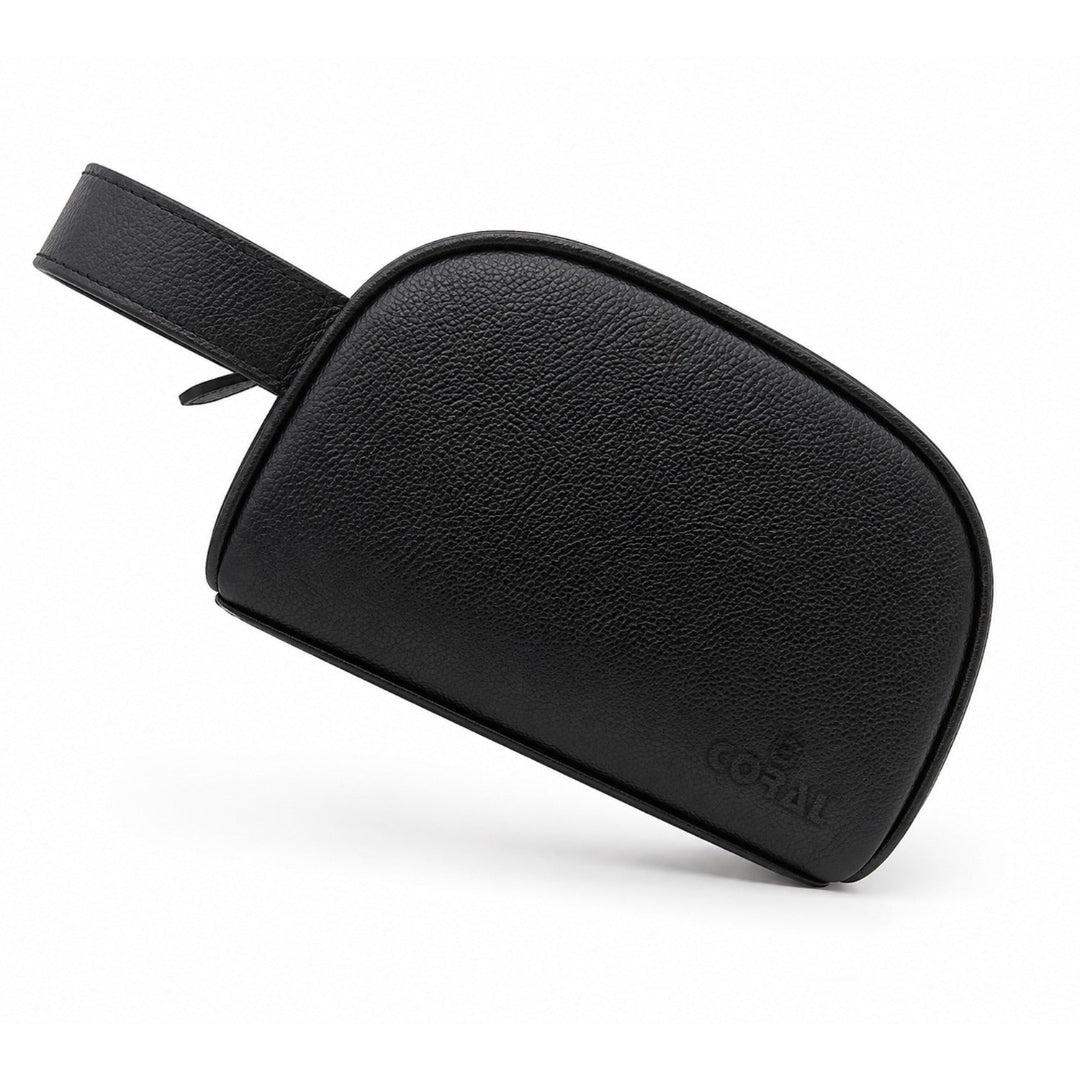 Coral Travel Kit Genuine Leather - STKS001 Black