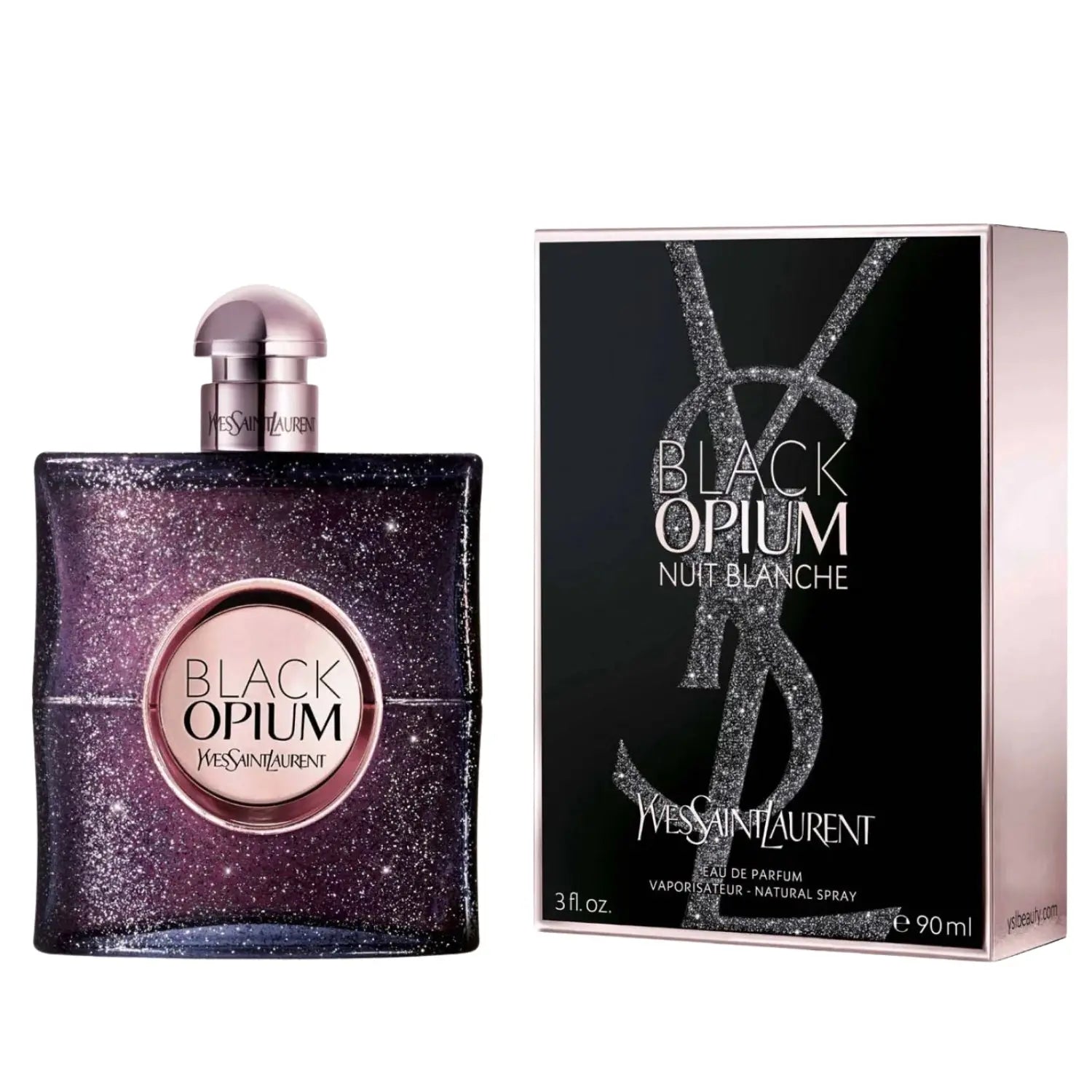 YSL Black Opium Nuit Blanche For Women EDP 90ml