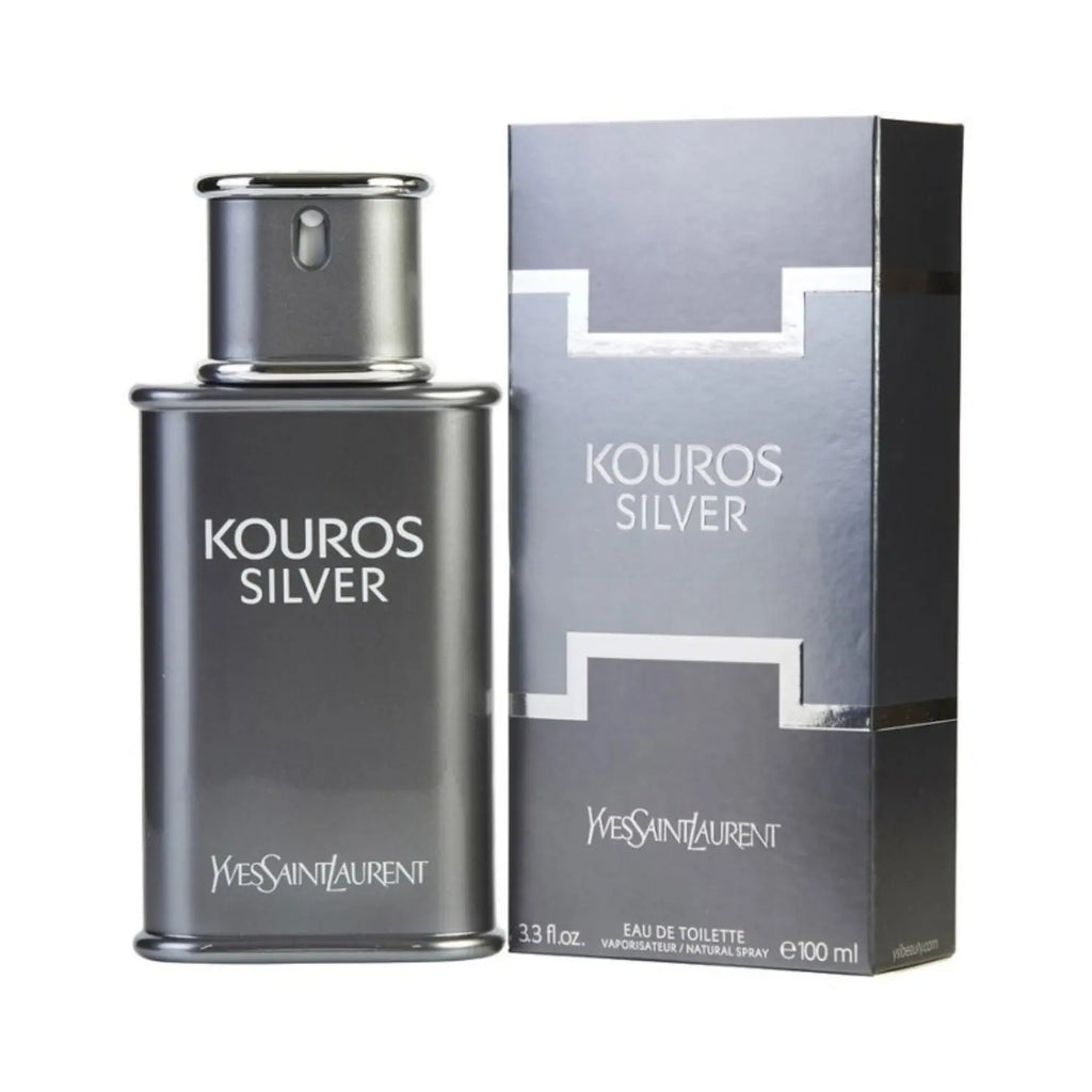 YSL Kouros Silver For Men EDT 100ml