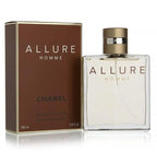 Chanel Allure for Men Eau De Toilette 100ml bottle with sleek design, displayed on a neutral background.