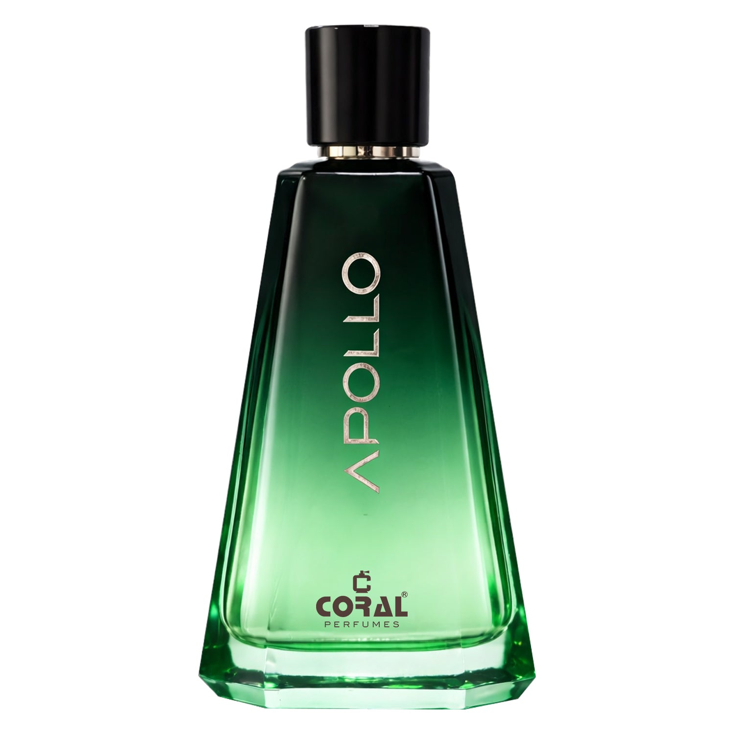 Unisex Coral Apollo EDP perfume bottle in 100ml size with a sleek design from Bin Kamal Perfumes.