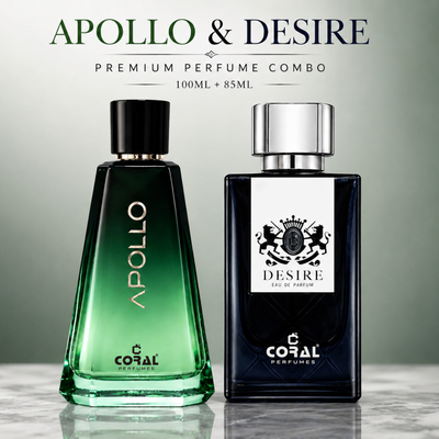 Coral Apollo & Desire Perfume Combo Set