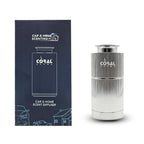 Coral Aroma Explore Car Diffuser - Silver + 20Ml Oil