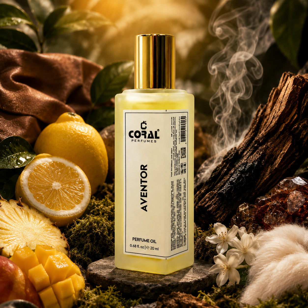 Coral Aventor Perfume Oil 20 ML Inspired By Creed Aventus