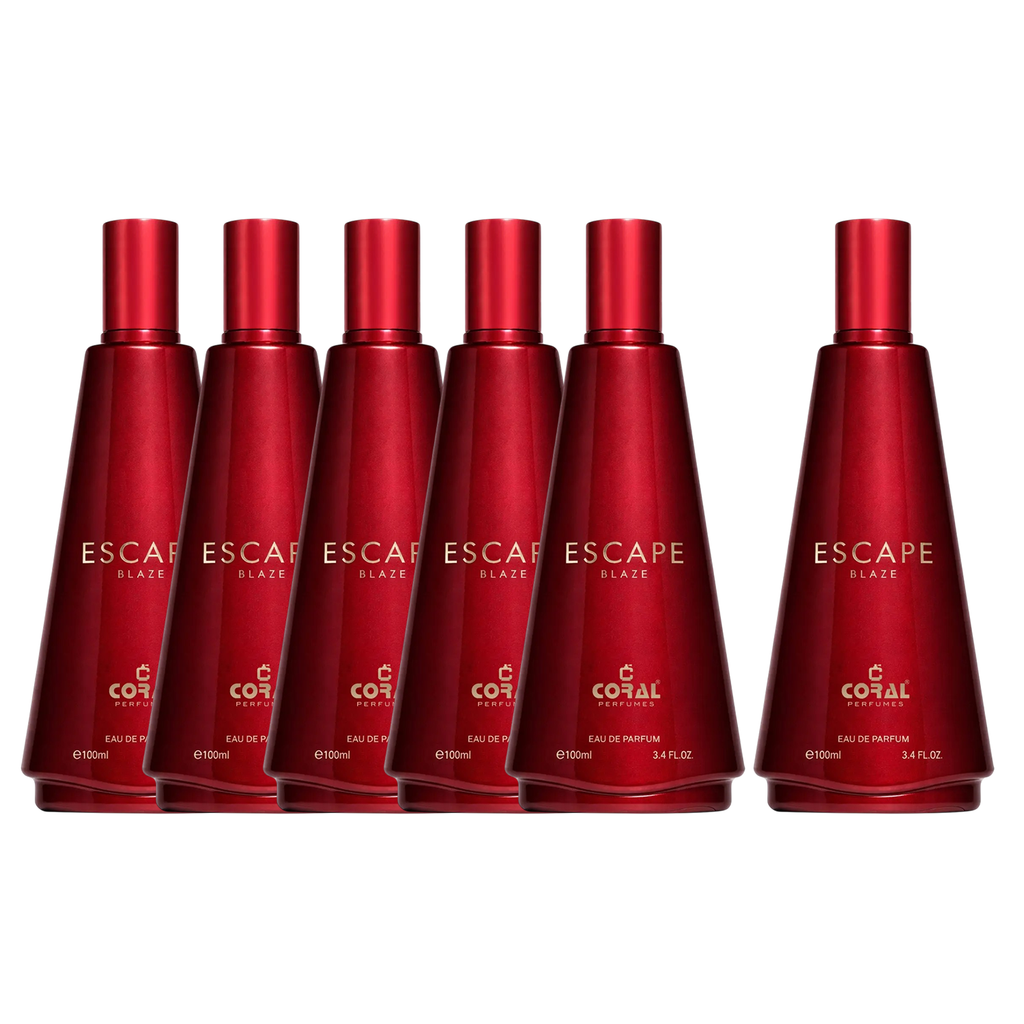 Escape Blaze For Men Eau De Parfum 100ml Buy 5 Get 1 Free