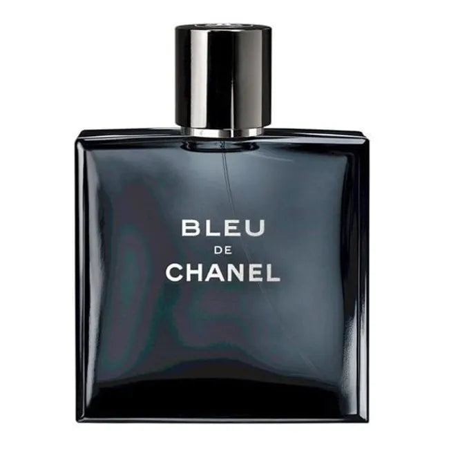 Chanel Bleu for Men Eau De Toilette 150ml bottle with sleek design, displayed on a neutral background