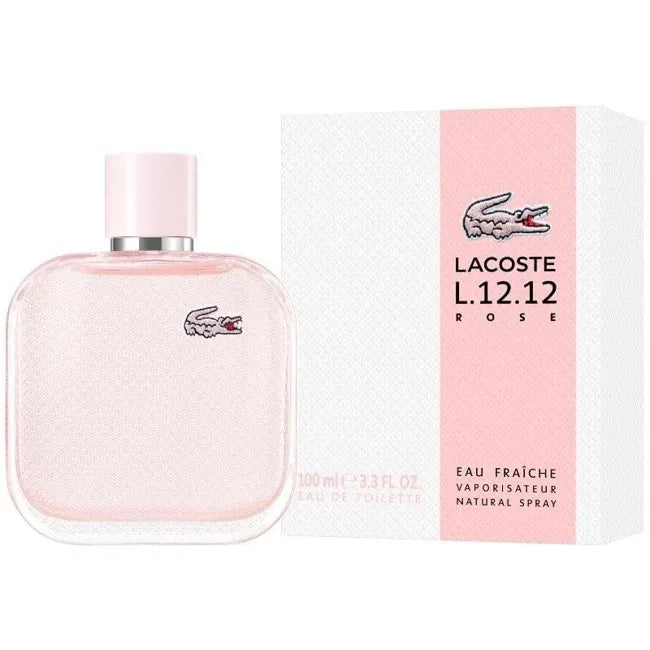 Lacoste L.12.12 Rose Fraiche For Women EDT 100Ml