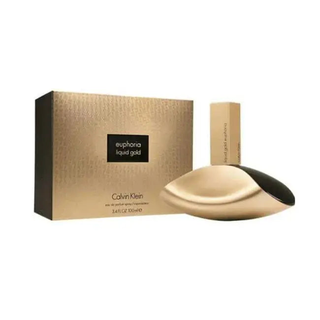 CK Euphoria Liquid Gold For Women EDP 100ml Bin Kamal Perfumes