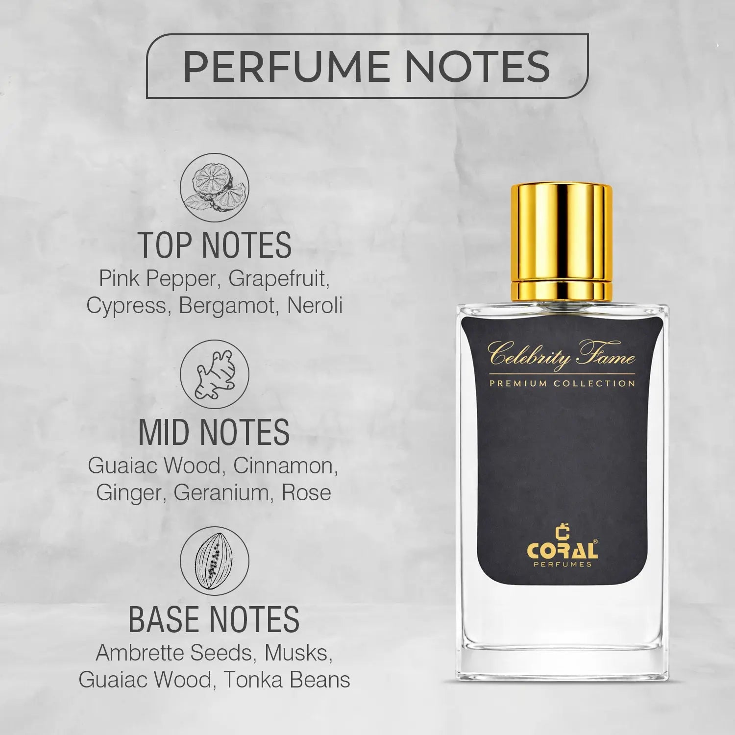 celebrity fame premium collection extrait de parfum 60ml