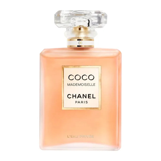 Chanel Coco Mademoiselle Eau de Parfum for women, 100ml bottle with elegant packaging and floral fragrance details.