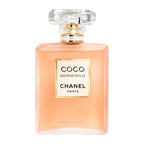 Chanel Coco Mademoiselle Eau de Parfum for women, 100ml bottle with elegant packaging and floral fragrance details.