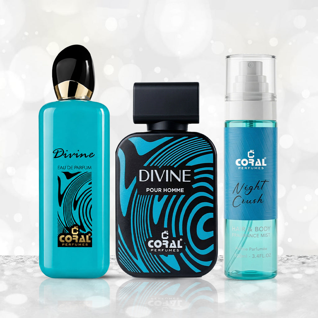 Divine Summer Combo For Men & Women - 3 x 100ml