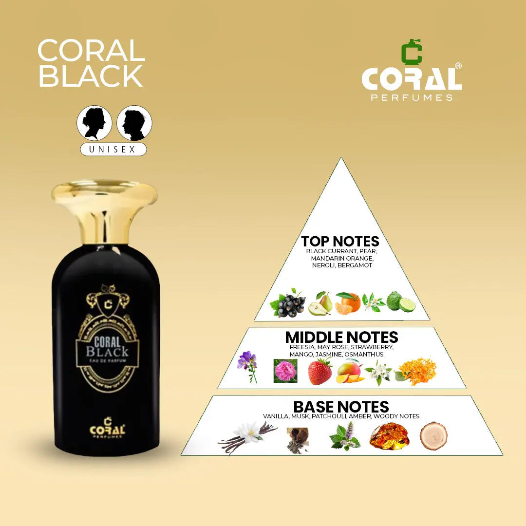 coral black for women eau de parfum 100ml