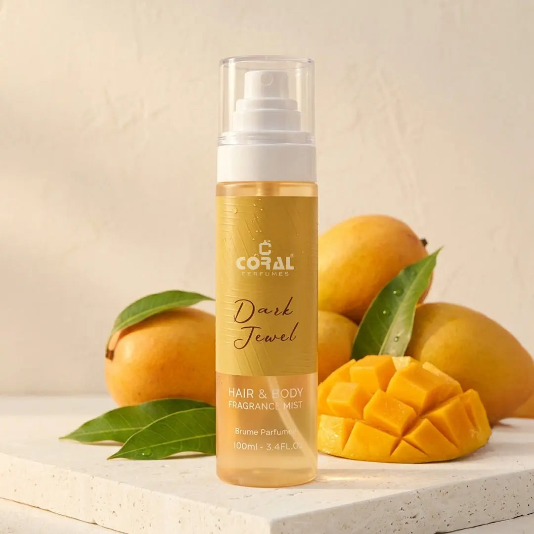 dark jewel hair body fragrance mist 100ml coral