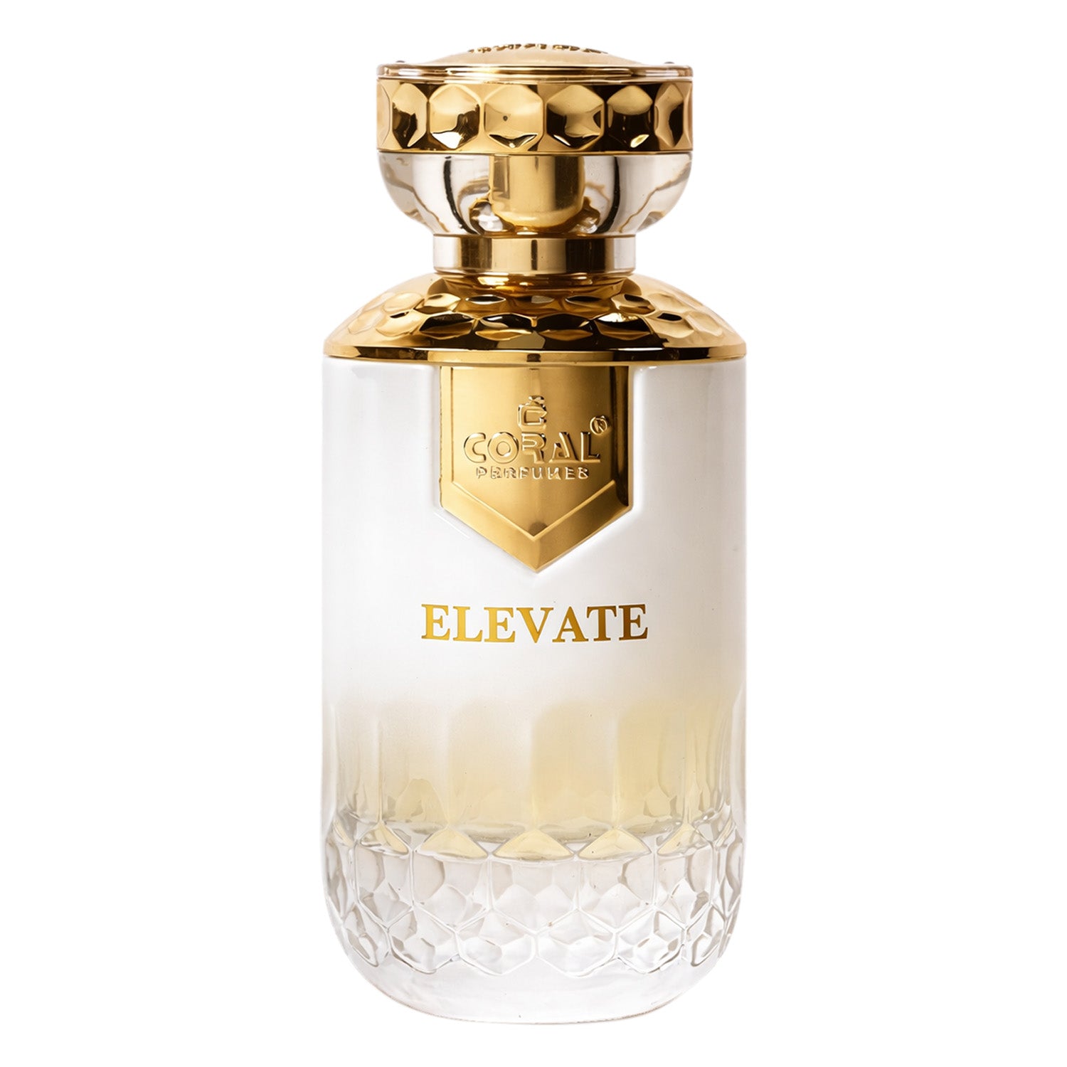 Bin Kamal Perfumes Coral Elevate For Men 100ml parfum bottle with sleek design and elegant packaging.