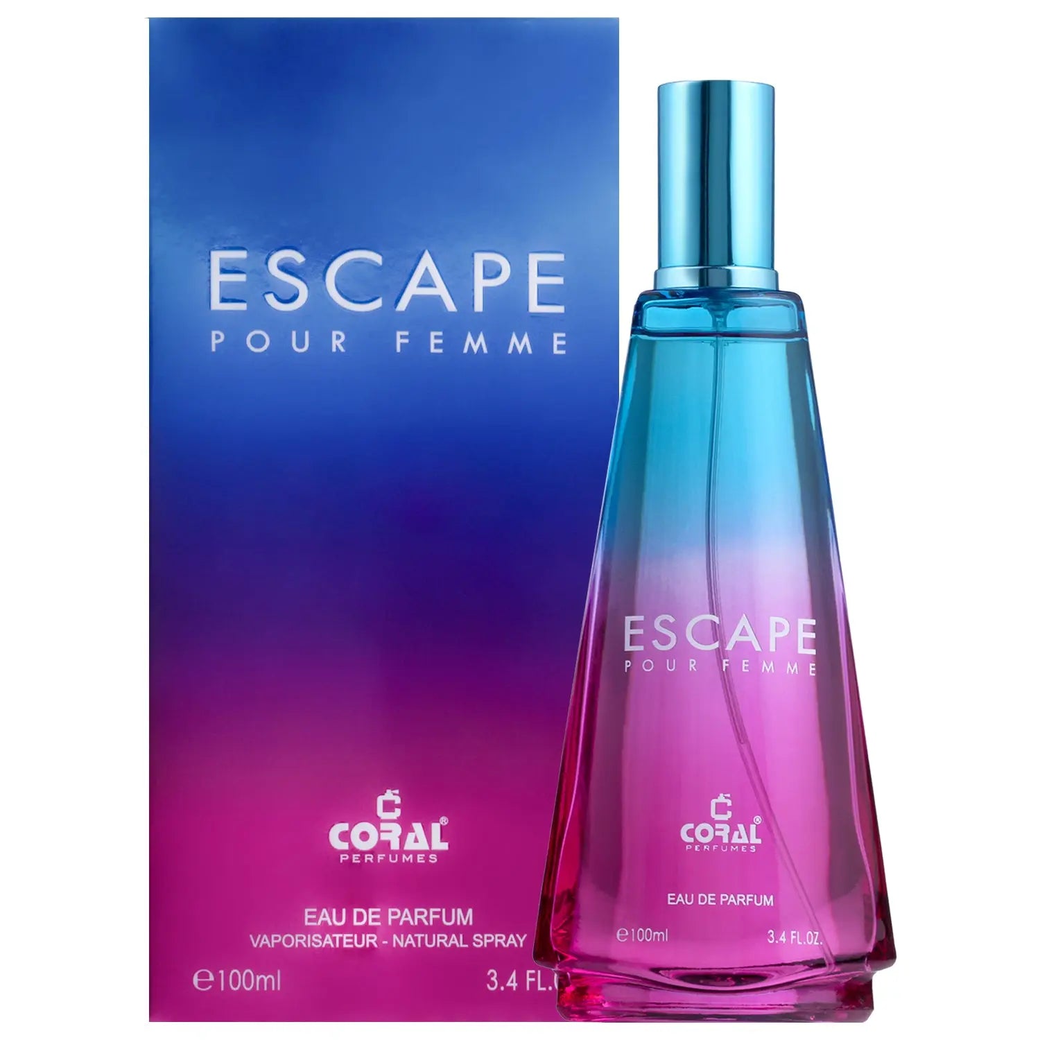 coral escape intense pour femme combo for women