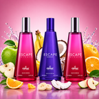 Coral Escape Combo For Women- 3 Pcs Pack- 1 x Escape Essence & 2 x Escape Intense