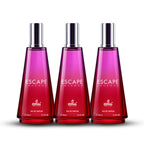 escape intense for women eau de parfum 100ml x 3 pcs pack