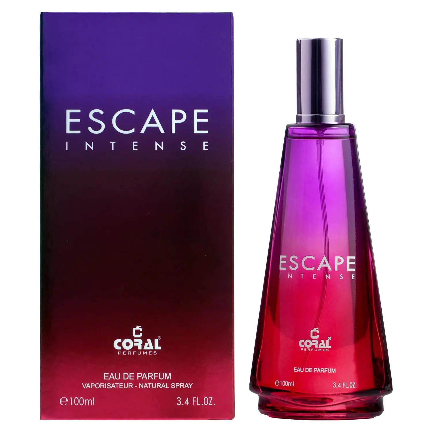 coral escape intense pour femme combo for women