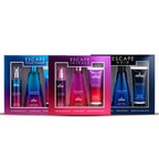 Coral Escape Intense, Escape Noir & Escape Pour Femme EDP Gift Set – Luxury Fragrance Collection for Men & Women