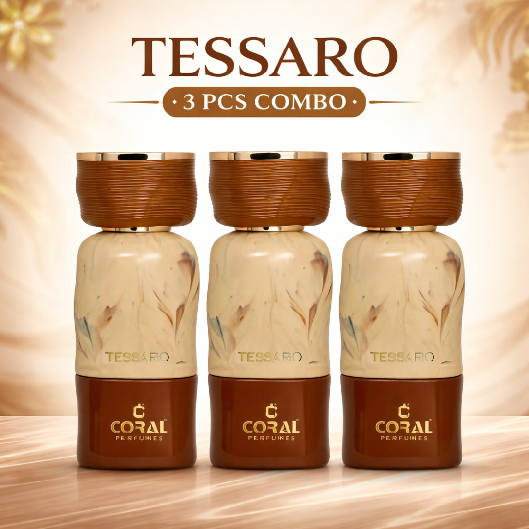3 PCS Tessaro Extrait De Parfum Luxury Combo Set