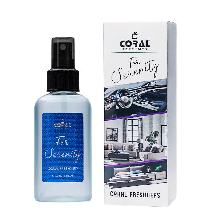 coral for serenity car freshners 100ml