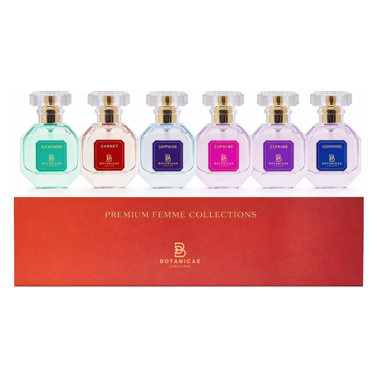 Botanicae Femme Collection Red 30ml 5 Pcs Set