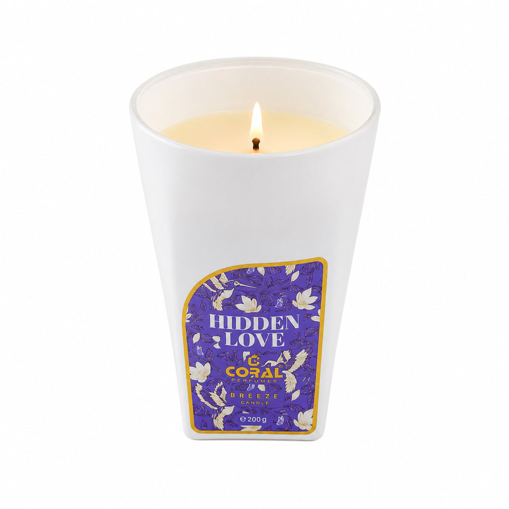CORAL HIDDEN LOVE CANDLE + DIFFUSER / 200 G + 200 ML SET
