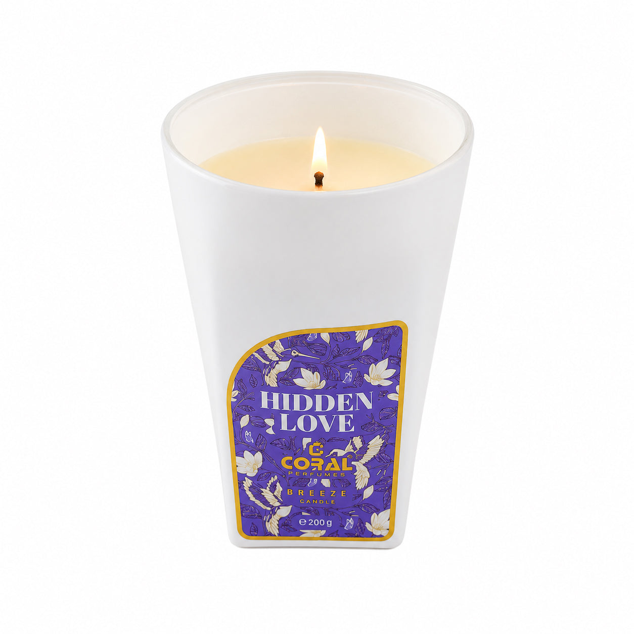 CORAL HIDDEN LOVE CANDLE + DIFFUSER / 200 G + 200 ML SET