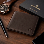 CORAL GENTS BROWN WALLET CR 667 9004