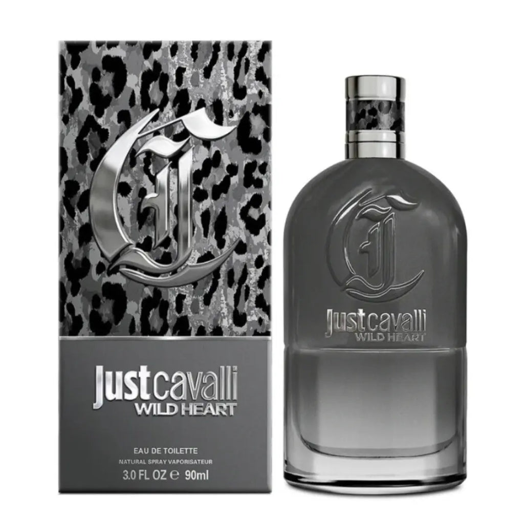 roberto cavalli just cavalli wild heart edt for men 90 ml