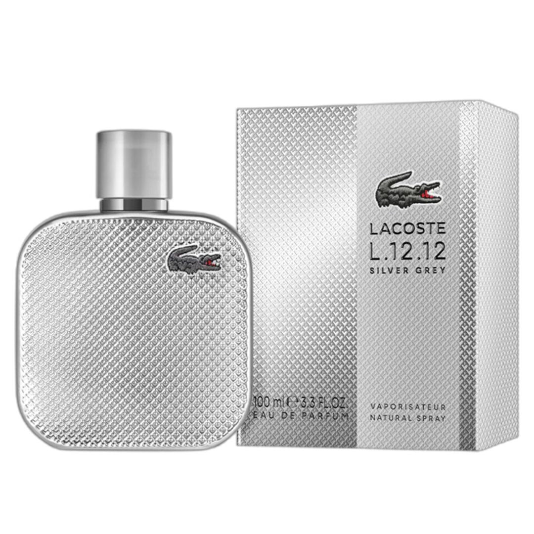 Lacoste L.12.12 Silver Grey EDP For Men 100ML