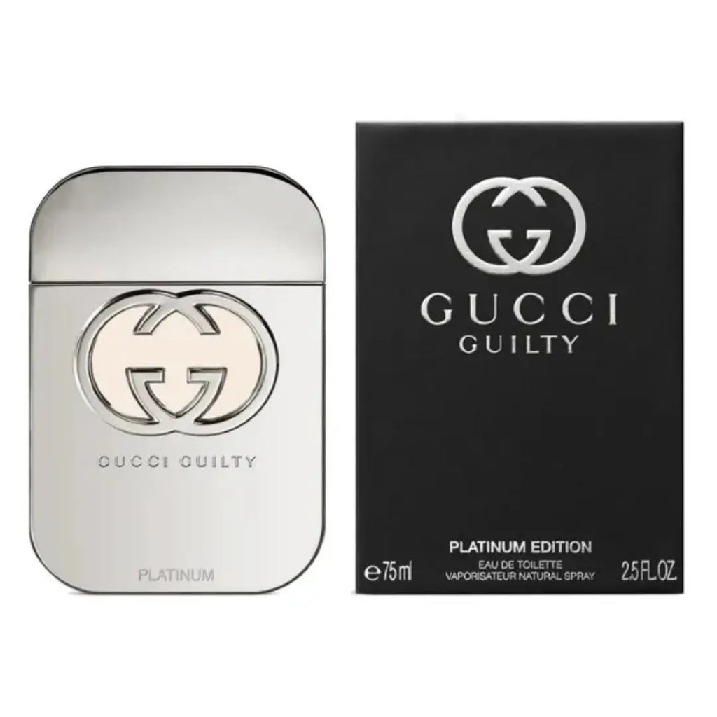 Gucci Guilty Platinum Edition For Women Eau De Toilette 75Ml