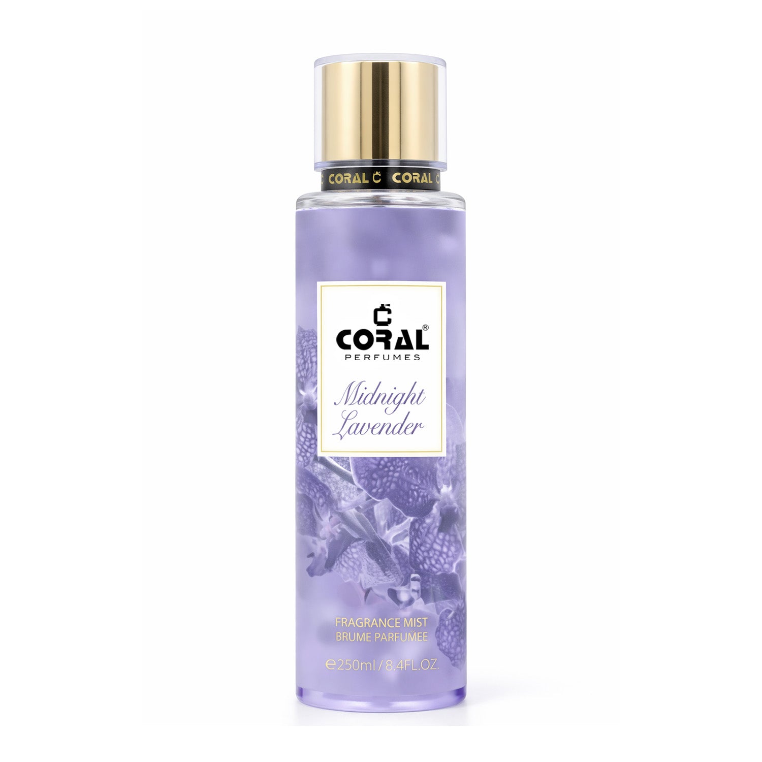 Coral Midnight Lavender Fragrance Mist For Women 250ml