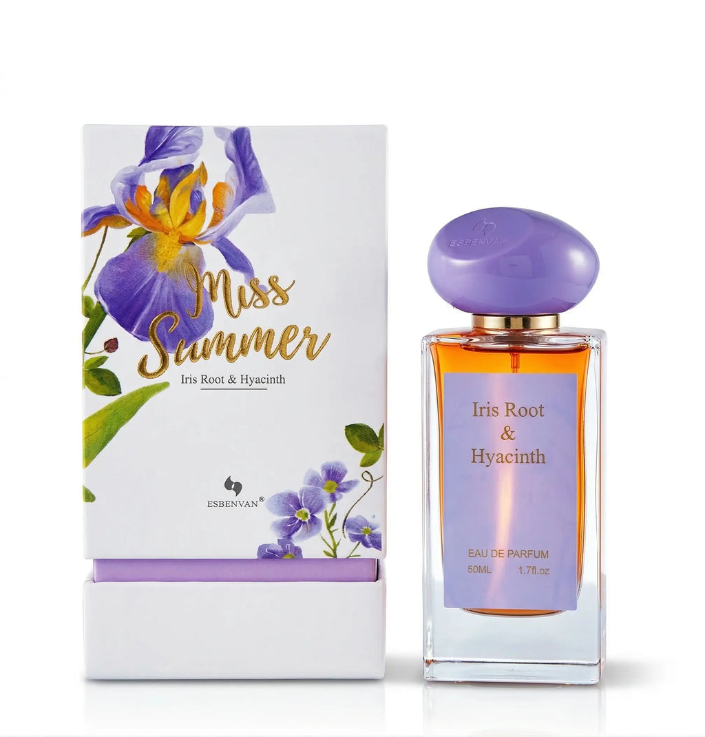 eseenvan miss summer iris root and hyacinth for women edp 50ml