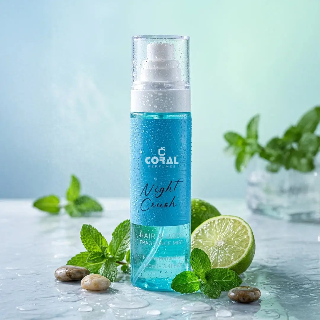 night crush hair body fragrance mist 100ml coral