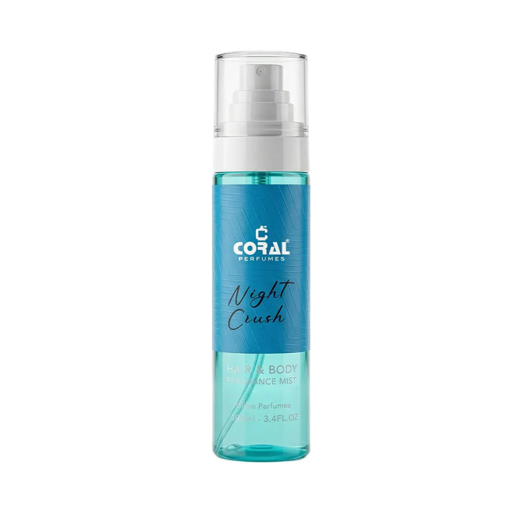 night crush hair body fragrance mist 100ml coral