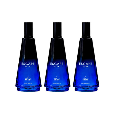Coral Escape Noir For Men EDP 100ML -3 piece pack
